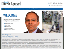 Tablet Screenshot of dineshagarwal.com.au